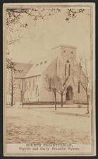 Fourth Presbyterian Church Fayette Carey Franklin Square 1900s Baltimore MD picture