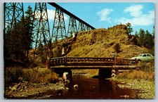 Lawyers Canyon Idaho Hwy 95 Vintage Postcard c.1954 picture