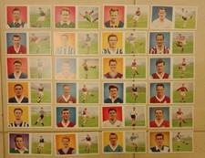 Footballers Portrait And Action Series Of 24 Cards Chix picture