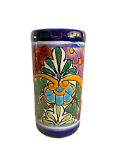 Talavera Ulises Mexico Pottery Vase 2 available picture