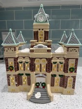 1989 Deptartment 56 The Original Snow Village County Courthouse 51446 Ret. 1993 picture