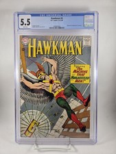 DC Comics Hawkman #4 (1964) CGC 5.5 Universal - 1st Appearance Of Zatanna picture