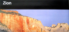Zion National Park Utah National Park Service Unigrid Brochure Map picture