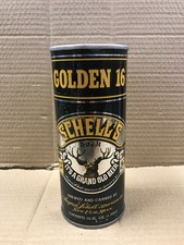 Vintage Schell's Golden 16 Empty Pull Top Pint Beer Can picture