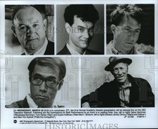 1989 Press Photo Nominees for Best Actor in the 61st Annual Academy Awards. picture