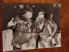 8x10 Run DMC 1987 Hip Hop Rap Pioneers Bob Scott Original Photo picture