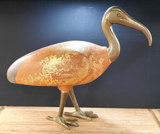 SARREID X-Large Bird ITALY MCM Brass & Wood 18
