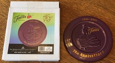 Fiesta Heather 70th Anniversary Commemorative Trivet 1936-2006 NIB Retired picture