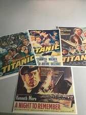 TITANIC MOVIE POSTERS - TITANIC 1953, TITANIC 1953 ALT, ANTR1958, TITANIC 1997 picture