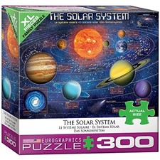 EuroGraphics The Solar System Illustrated 300-Piece Jigsaw Puzzle, EURHR Model picture