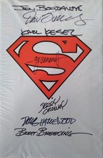 ADVENTURES OF SUPERMAN #500 (DC Comics), signed by 7 creators picture