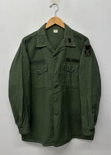 OG-107 Fatigue Shirt, Size 17 1/2 x 36, Dated 1968, US Army, W-39 picture