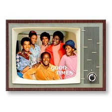 GOOD TIMES TV SHOW Classic TV 3.5 inches x 2.5 inches Steel FRIDGE MAGNET picture