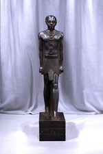 Rare Ancient Egyptian Temple Priest Unique Statue Pharaonic Goddess Antiques BC picture
