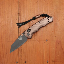 Benchmade 290BK-1 Full Immunity Flat Dark Earth Aluminum Wharncliffe Knife picture
