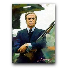 Michael Caine 44/50 Limited Edition Signed Edward Vela card (Hollywood) picture