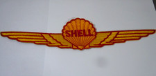 Large vintage SHELL Aviation Embroidered Sew-On Uniform-Jacket Patch 14