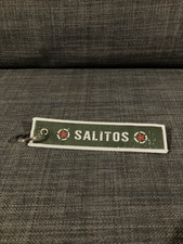 +++ Salitos keyring 13x3cm Viva La Revolution dark green +++ picture