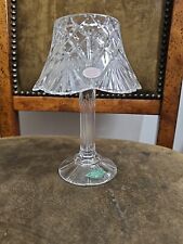 Shannon Crystal Lamp, Tiffany Style, Candle Holder, Beautiful  8.5” tall In Box picture