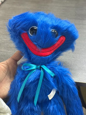 RARE Authentic Poppy Playtime Huggy Wuggy Plush First Wave Warren James Tag picture