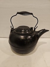 Antique Erie Griswold #8 Spider Kettle. Cast Iron - NO Cracks NICE  picture