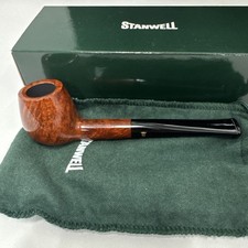 Stanwell Featherweight Brown Polished Model 239 Straight Brandy - New picture