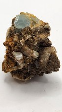 48g Natural Colombian Euclase Crystal Matrix Specimen Rare Mineral Gem picture