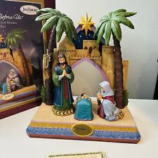 Jim Shore A Savior Before Us 500/750 Large Christmas Nativity Scene Decor Box picture