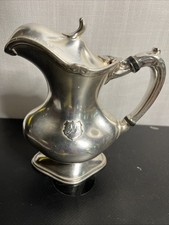 *RARE* Antique BELMONT HOTEL NY PITCHER REED AND BARTON 13 oz 435 marked 1908-20 picture