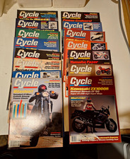 Cycle Motorcycle Magazine Lot of Multiple Issues - Motorcycle Magazines Bundle picture