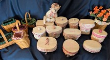 Lot Of 18 Longaberger  Horizon Of Hope Baskets 1990's & 2000's picture