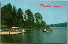 c1960s DOVER, Pennsylvania Postcard GIFFORD PINCHOT STATE PARK / Excursion Boats picture