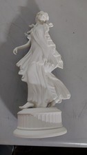DEFECTIVE Wedgwood CreamWhite Jasperware FigureStatue Dancing Hours Limi G3D picture