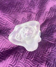 Vintage Lalique France Nude Dancer Frosted Crystal Figurine No 11908 Preowned picture