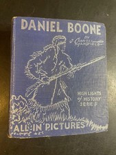 Daniel Boone Highlights of History Series  nn  BLB  Big Little Book  FN picture