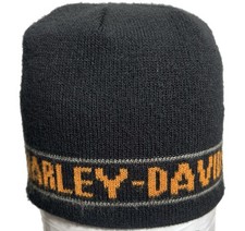 Vintage 80’s/90’s Harley Davidson Made In USA Stitched Beanie Rare Biker picture