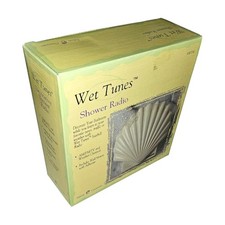 Vintage Salton Wet Tunes Seashell Shower Radio AM FM Water Resistant picture