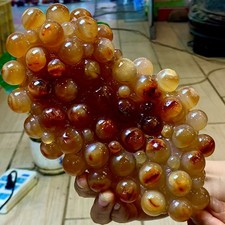 2.41LB Natural Gobi Agate Eye Agate grape shape Crystal Madagascar mineral picture