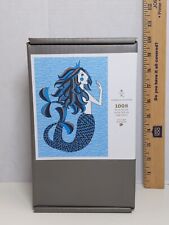 Starbucks Reserve Jigsaw Puzzle 1008 Pieces Mermaid Siren Coffee Blue picture