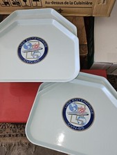 4  USS Enterprise CVN-65 Mess Deck Trays US Navy  BRAND NEW. DEADSTOCK picture