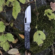 Divo Knives Folder #060 CPM 20CV – Titanium & CF – Extra Scales & Hardware picture