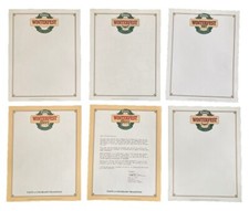 Collection of 6 1986-88 Coors Winterfest Beer Letterheads w/ Peter Coors Letter picture