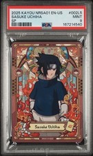 2025 KAYOU NARUTO SMRITI COLLECTIBLE CARD NRSA01 SASUKE UCHIHA PSA 9 picture