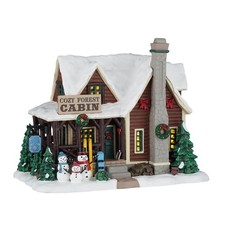 Lemax Vail Village Cozy Forest Cabin 65535 picture
