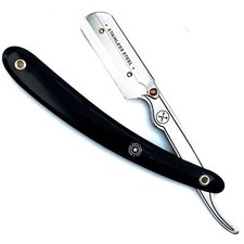 Parker SRB Straight Edge Barber Razor w/ Stainless Steel Arm and 5 Half Blades picture