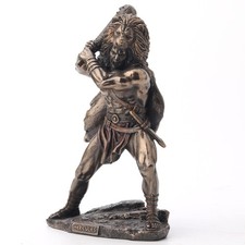 Veronese Design 10 Inch The Triumph of Hercules Polystone Statue Bronze Finish picture