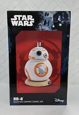Star Wars BB8 Droid Ceramic Molded Shaped Cookie Jar in Box picture