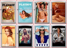 Zippo PlayBoy Cover 8 Lighter Set Pin Up Pinup RARE set #14 NEW L@@K picture