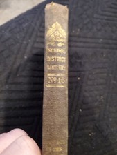 Antique 1839 American School Library Harper Brothers Early US Book picture
