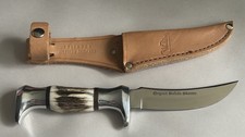 Vintage 1950’s Widder Solingen Germany Knife & Original Sheath - Mint picture